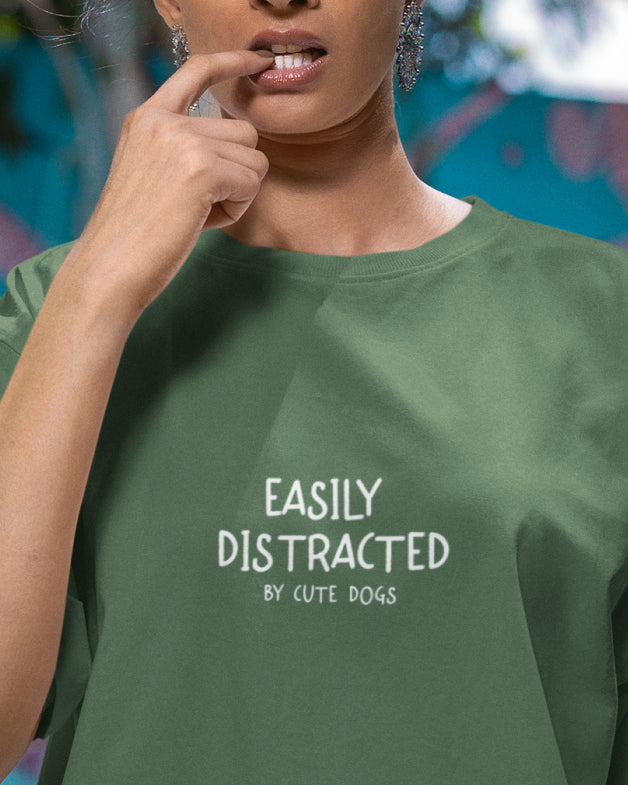 Easily Distracted By Cute Dogs